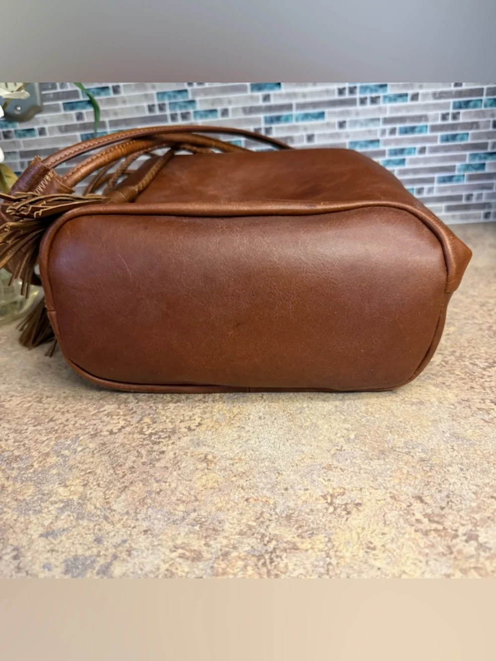 Vintage Y2K Lucky Brand bucket style purse - Picture 6 of 7